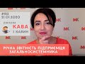 Річна звітність підприємця загальносистемника - ОСНОВНЕ у випуску № 123 ранкової КАВИ з КАВИН