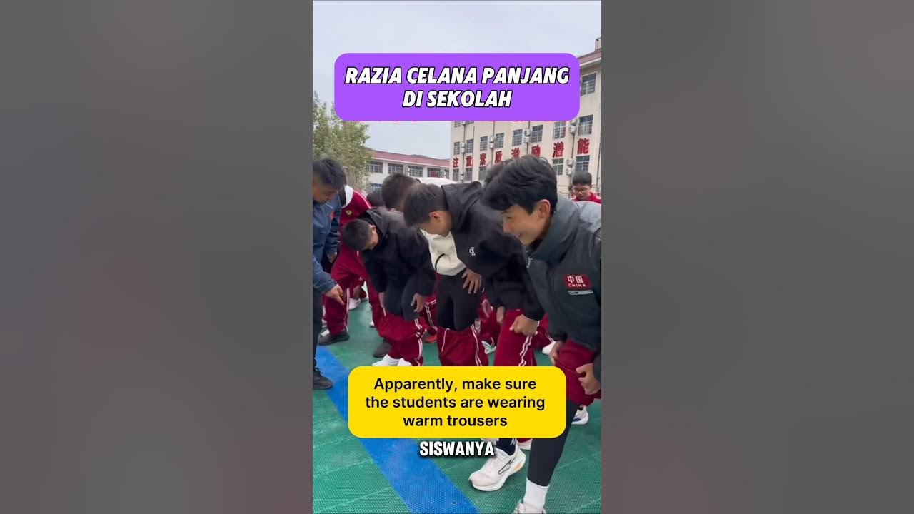 Wajib Pakai Celana Panjang 2 Lapis#china #videolucu #shorts Wajib Pakai Celana Panjang 2 Lapis#china #videolucu #shorts