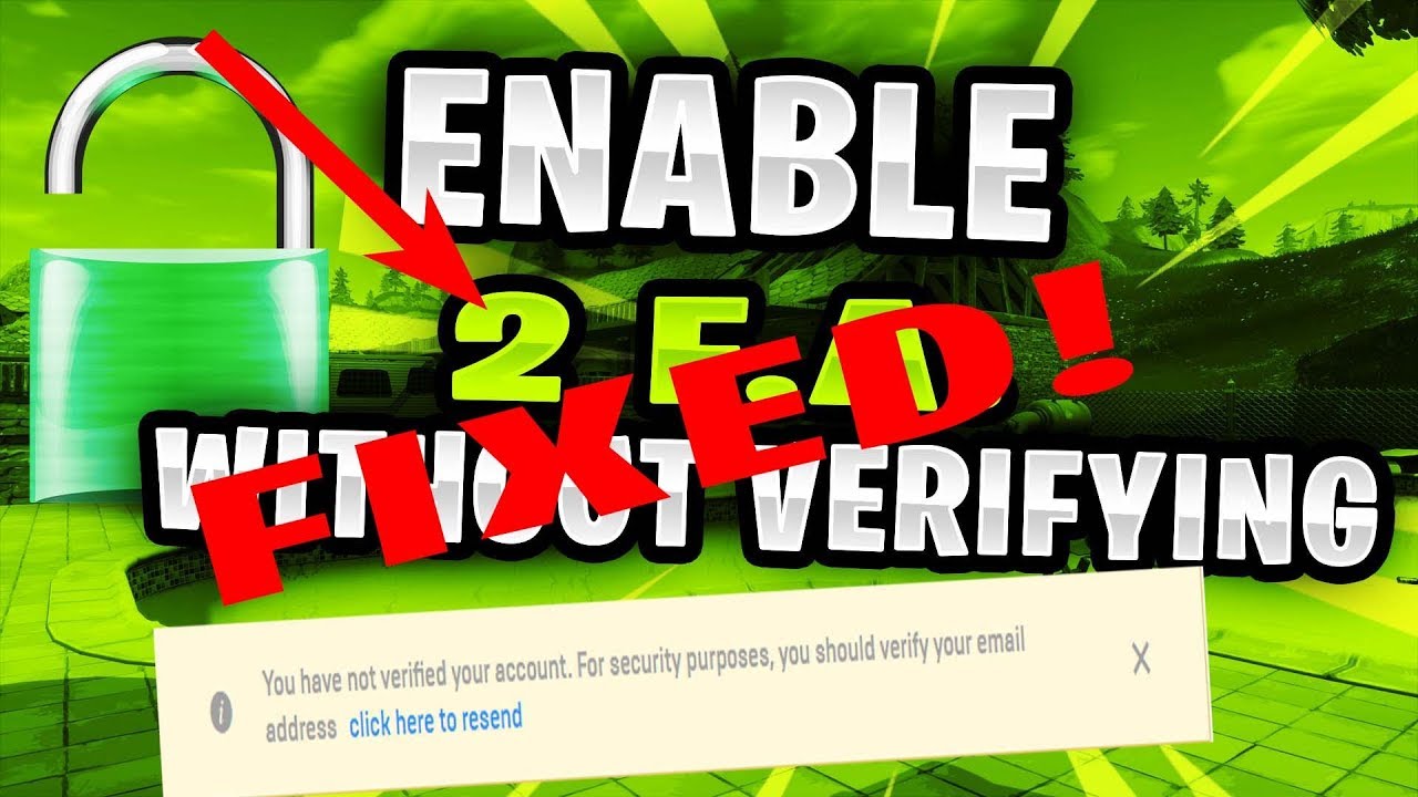 Fortnite How To Get Full Access To An Account Without Verifying After!    Patch - 