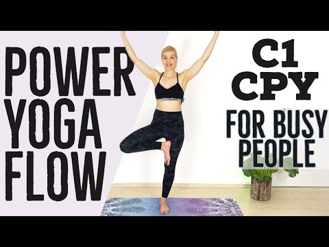 C1 CPY Power Yoga Flow for Busy People