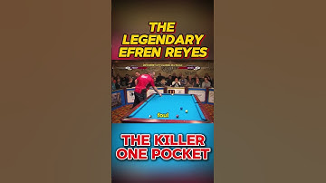 Efren Reyes The Killer One Pocket King #shorts #short #shortvideo #shortsvideo #efrenreyesbestshot