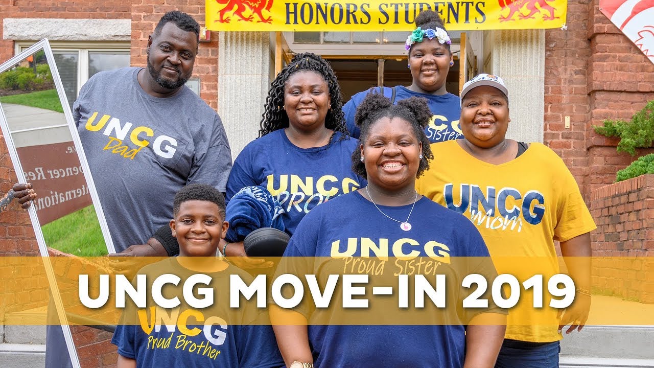 Back2UNCG 2019 Movein Week at UNCG YouTube