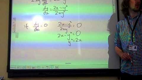 C4 Implicit differentiation OCR January 2013 q3