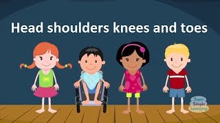 Детские песни на английском языке | Kids Songs | Head shoulders knees and toes