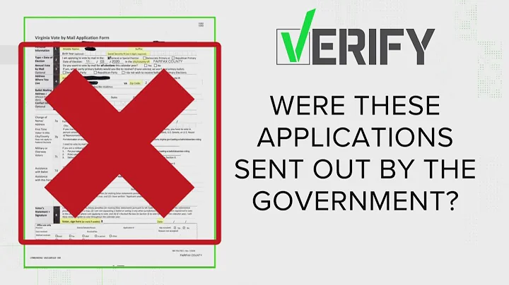 VERIFY: Are absentee voting applications arriving the mail legit?