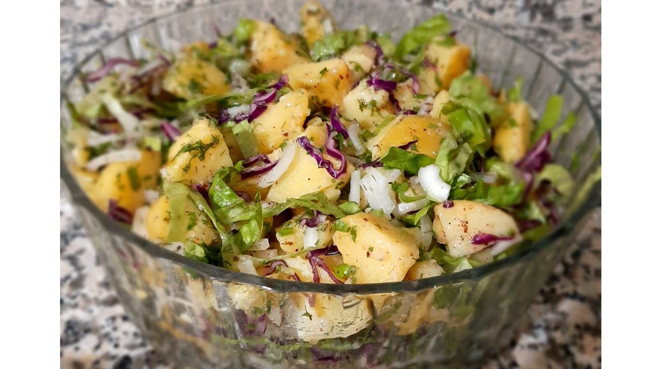 PATATES SALATASI (sesli anlatım) #zeynepmutfakta #patatessalatası #yemek #yemektarifleri #youtube