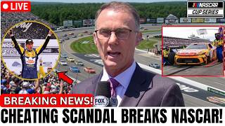 Nascar In Chaos Drivers Turn On Denny Hamlin As Cheating Scandal Explodes