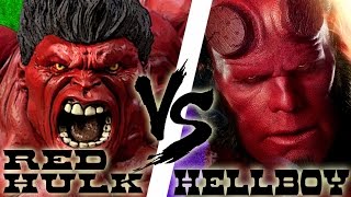 Кто кого #36 Red HULK (Генерал Росс) vs Hellboy (Анунг Ун Рама)