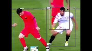 LIONEL MESSI vs. YOLOR + DeepSORT Object Tracking DEMO