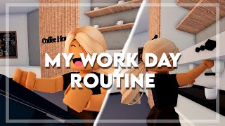 ☆ My WORK DAY ROUTINE As A Barista In Berry Avenue | VOICE Roblox Video ☆