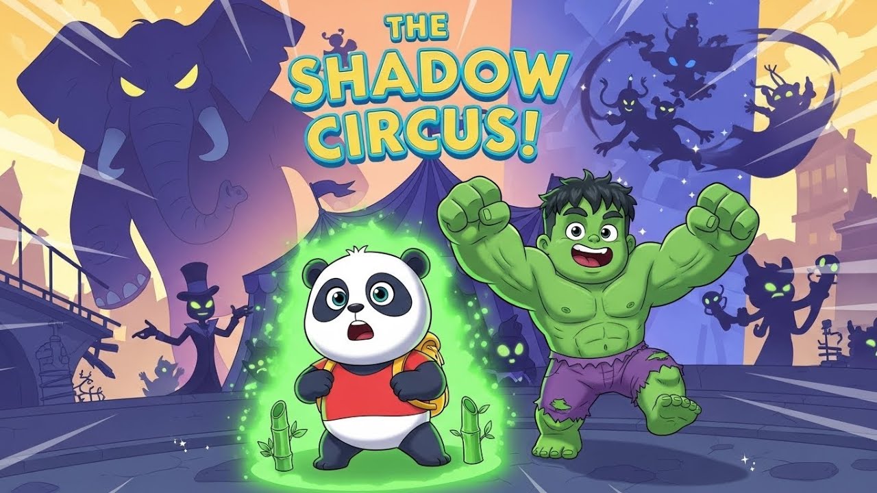 Панда Бао и Халк Кид сражаются с Теневым цирком, чтобы спасти свой город, в трогательном анимацио...