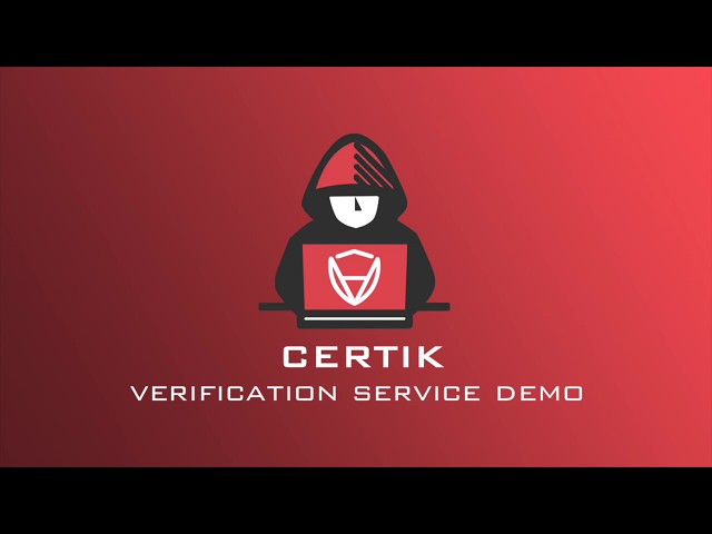 CertiK Verificaiton Service Demo