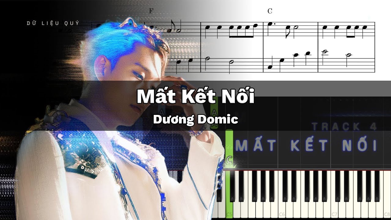 Mất Kết Nối - Duong Domic | Piano Cover - Piano Tutorial with Sheet Music | VanDT