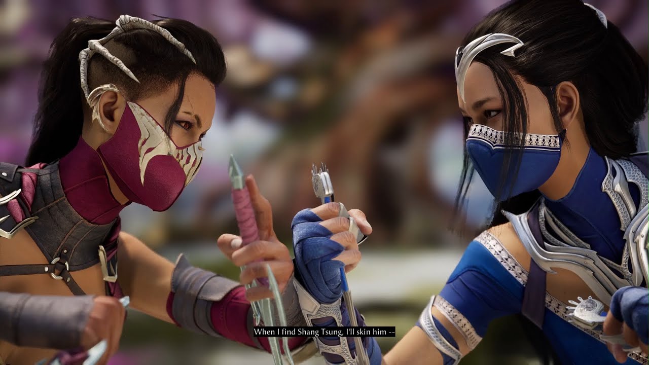 Mortal Kombat 1 - Mileena vs Kitana - YouTube