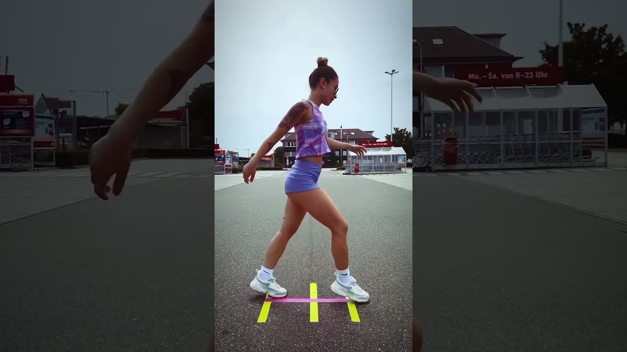 Easy Running Man Shuffle Dance Tutorial For Beginners On Friendships Song 2023 TikTok Music 