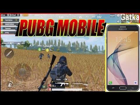 PUBG MOBILE on Galaxy J7 Prime - Test PART 2 - Gameplay