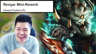 I try this new Rengar rework in the PBE servers.. I don't know how I feel..