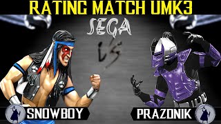 snowboy vs prazdnik -RATING MATCH UMK3 GENS + FREE PLAY