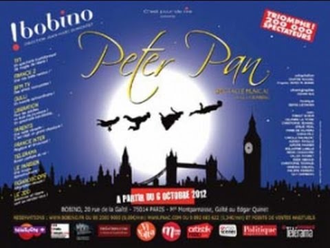 Peter Pan à Bobino- Spectacle musical pour les enfants