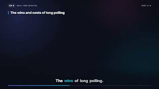 Long polling — polling's smarter cousin | Mobile System Design (8.2)