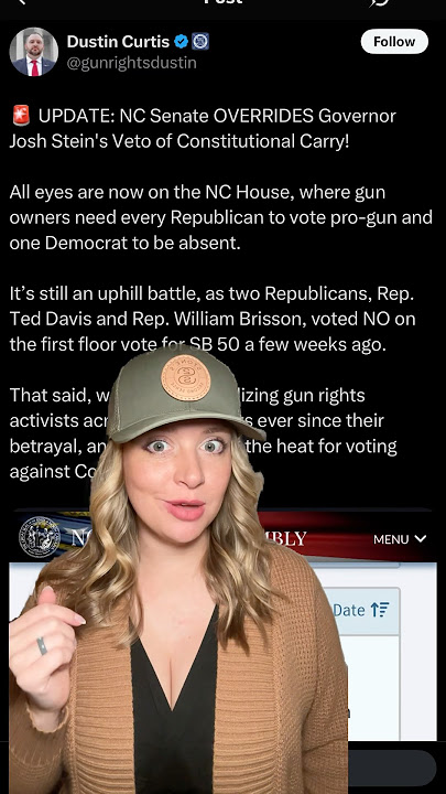 UPDATE On Veto OVERRIDE?!? #2ndamendment #shortsfeed #shortsvideo #shorts