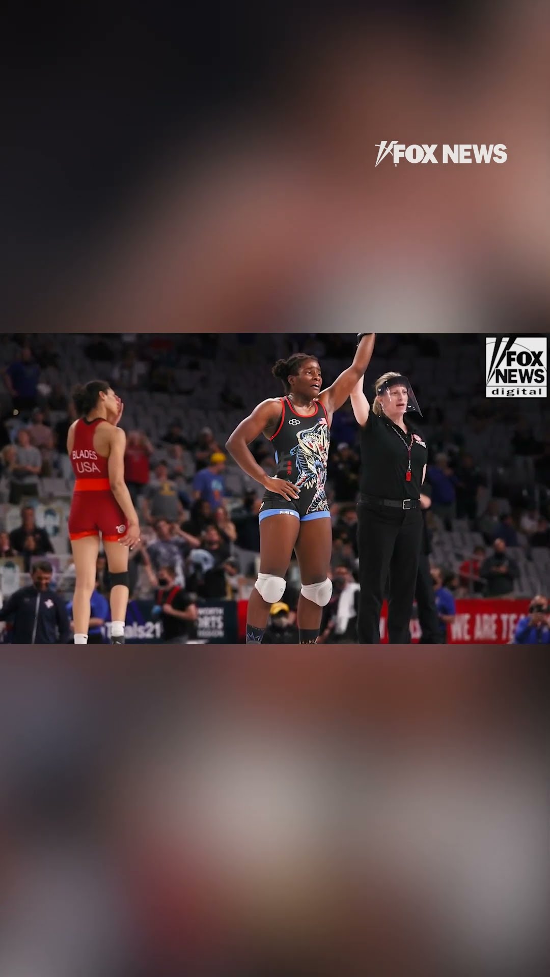 Olympic gold medalist refuses to wrestle biological men outside of 'practice'
