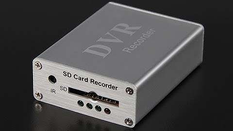 SD DVR High Resolution Digital Video Recorder for FPV