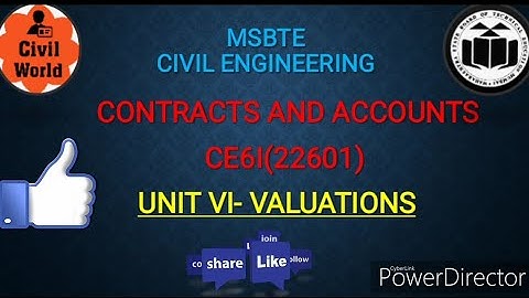 📚Contracts and Accounts 📚Unit 6 ||valuations ||
