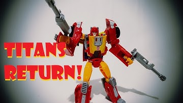 SHOKY REVIEWS: HASBRO TITANS RETURN HOT ROD AND FIRE DRIVE