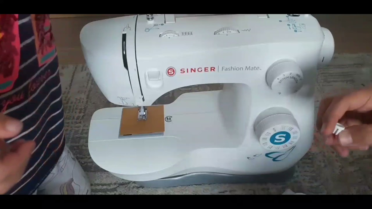singer fashion mate 3342 kutu açılımı YouTube