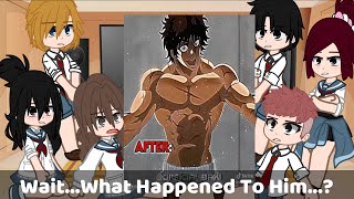 Baki classmates react to Baki Hanma || Baki Charecters React To Baki Hanma || Gacha React