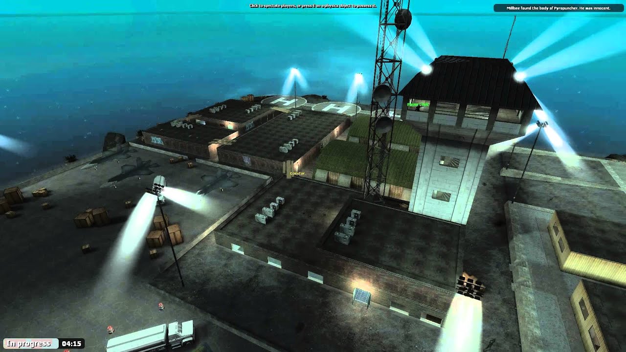 Garry's Mod - Trouble In Terrorist Town (TTT) - Air Hanger