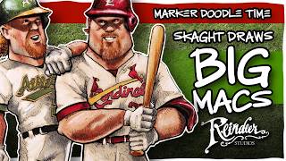 Mark McGwire | Marker Doodle Monday