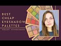 BEST CHEAP Eyeshadow Palettes (Profusion 10 Shade Palette Review and Eyeshadow Tutorial - Under $5)