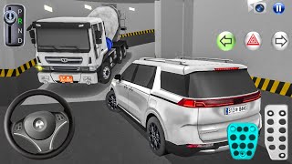 New Concrete Mixer Truck Stuck in Parking Garage - 3D Driving Class - Car Game 3D Driving Class 2026 screenshot 5