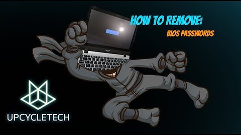 How To Remove A Bios Password On A Laptop! (Easy Tutorial)