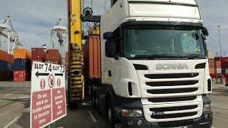 Southampton Container Terminal for Truck Drivers