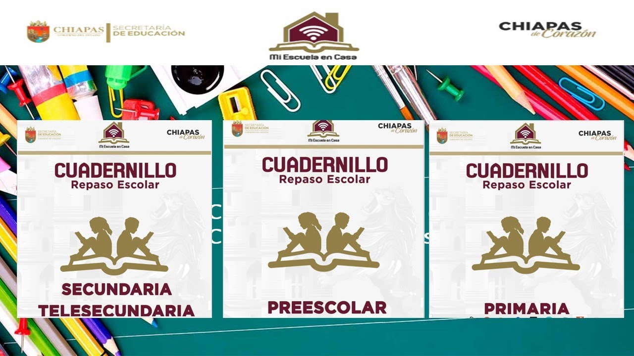 Cuadernillo primero secundaria telesecundaria repaso - YouTube
