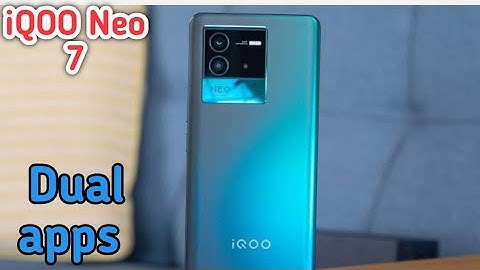 How To Enable Dual App In Iqoo Neo 7, Create Dual App In Iqoo Neo 7,