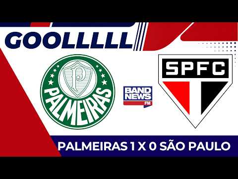 Palmeiras goal: Murilo scores against São Paulo in the Brasileirão