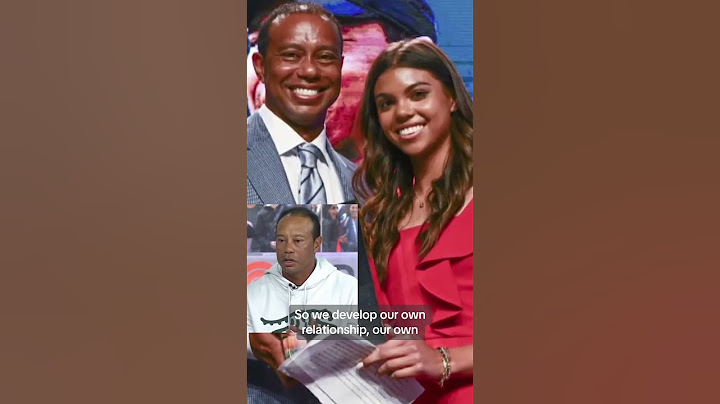 Tiger Woods' says his daughter has a 'negative connotation' with golf