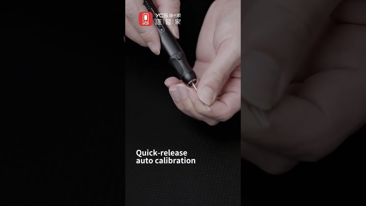 YCS Electric Polishing Pen Grinding Machine Mobile Screen Motherboard IC Chip Repair Techtok Fix