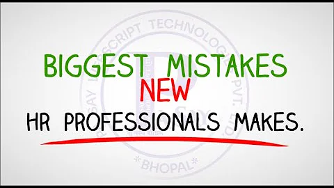 Biggest mistakes new Hr Professionals makes #pasaypvtltd #bhopal #humanresources #training #hr