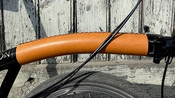 Long frame cover for Brompton Bicycle - quick stitching tutorial