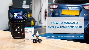 How-to Manually Enter a TPMS Sensor ID