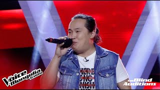 Gan-Erdene.E - &quot;Are You Gonna Be My Girl&quot; | Blind Audition | The Voice of Mongolia S2