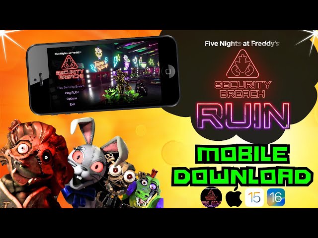 FNAF Security Breach Ruin - iOS & Android #fnafsecuritybreach #fnafsec