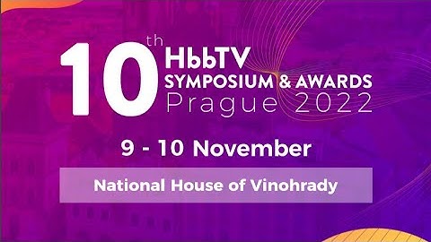 2nd day - 10th HbbTv Symposium & Awards 2022