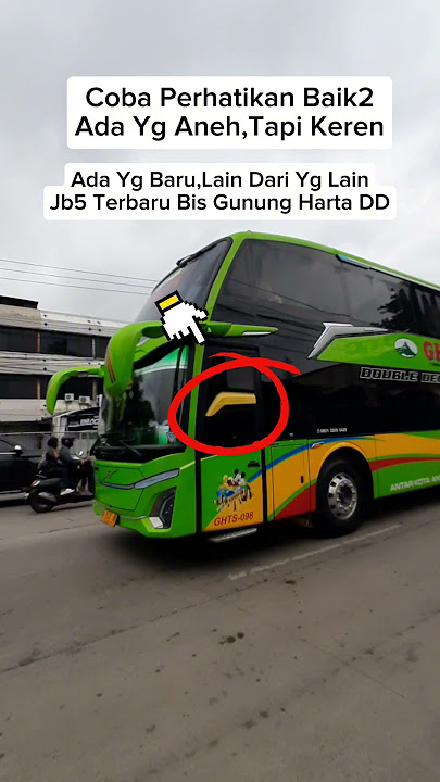 Jb5 Terbaru bis Gunung Harta Double Decker #bus #ghts#busmania #shortsvideo