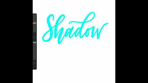 Easy Drop Shadow in Procreate